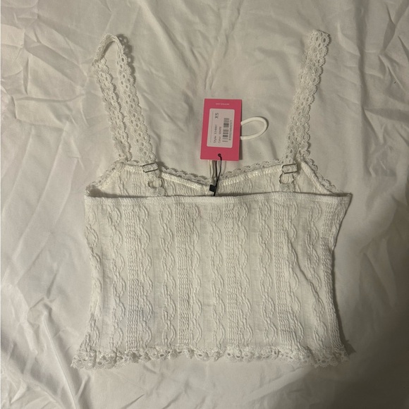 Edikted Lacey Knit Tank Top - Picture 3 of 3